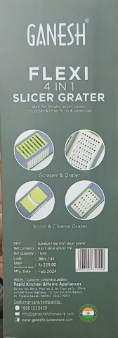 Flexi 4-in-1 Slicer Grater - Image 2