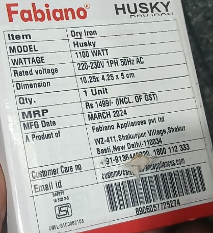 Husky Dry Iron - Image 2