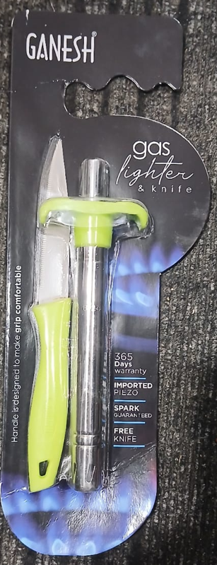 Gas Lighter & Knife set